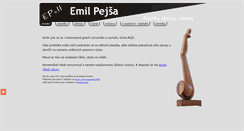 Desktop Screenshot of emil.pejsa.info
