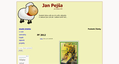 Desktop Screenshot of jan.pejsa.info