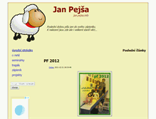 Tablet Screenshot of jan.pejsa.info