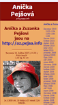 Mobile Screenshot of anna.pejsa.info