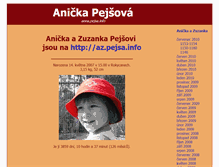 Tablet Screenshot of anna.pejsa.info